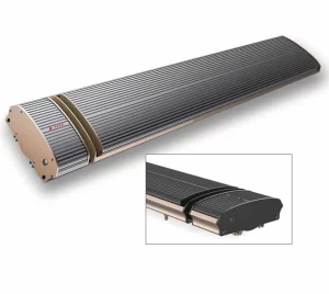 Norelko Infrarød Terrassevarmer NR18-13B 1800W uten rødt lys m/ fj.kontroll 5406542