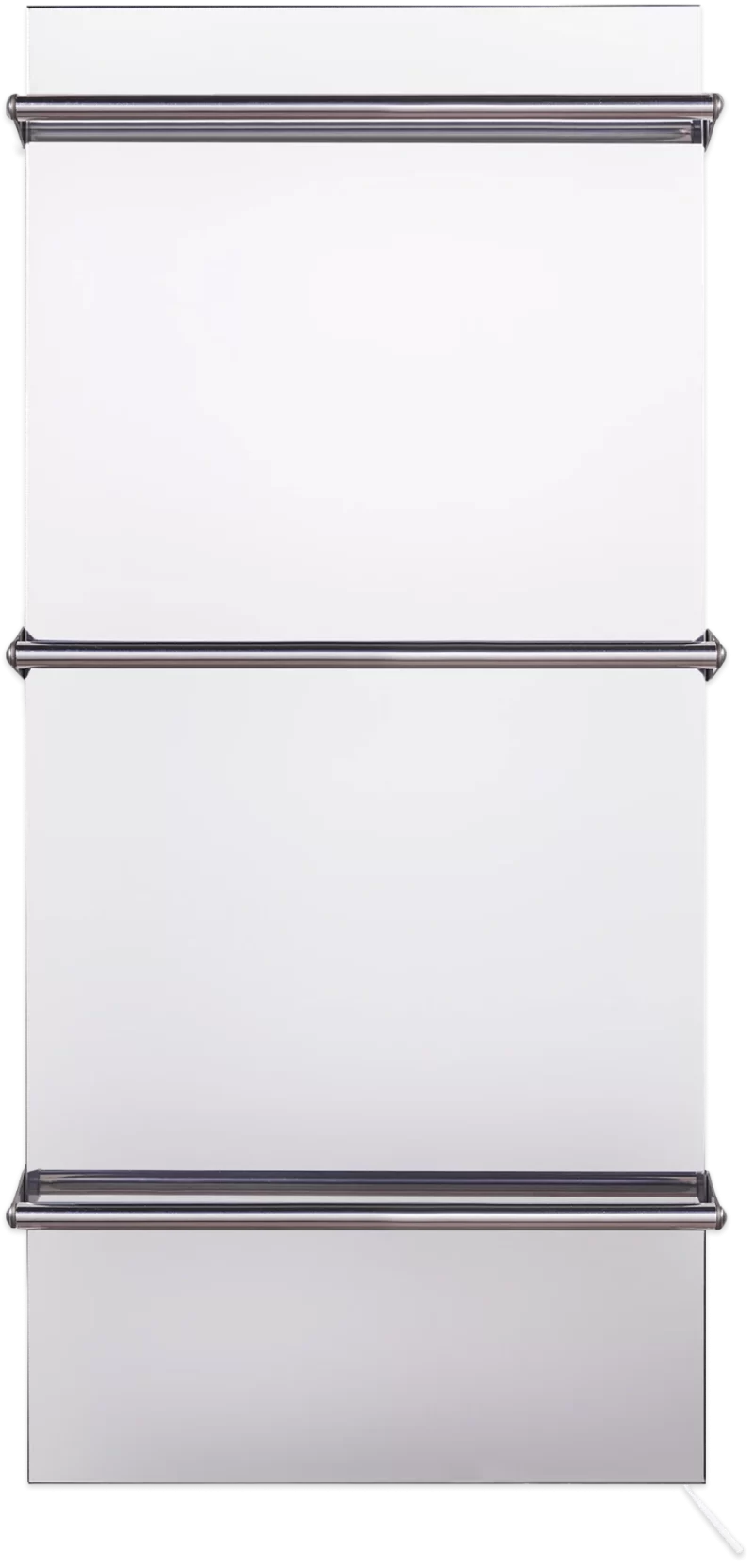 SWT RA 150  Håndklevarmer infrarød m/termostat. Polert Rustfritt stål 150W IP33